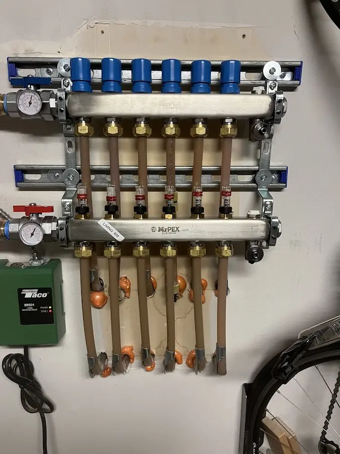 Plumber performing Leak Detection at a residential property in Hazard